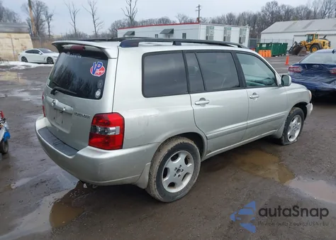 2005 Toyota Highlander Limited V6 from USA, damaged, VIN JTEEP21A550073081